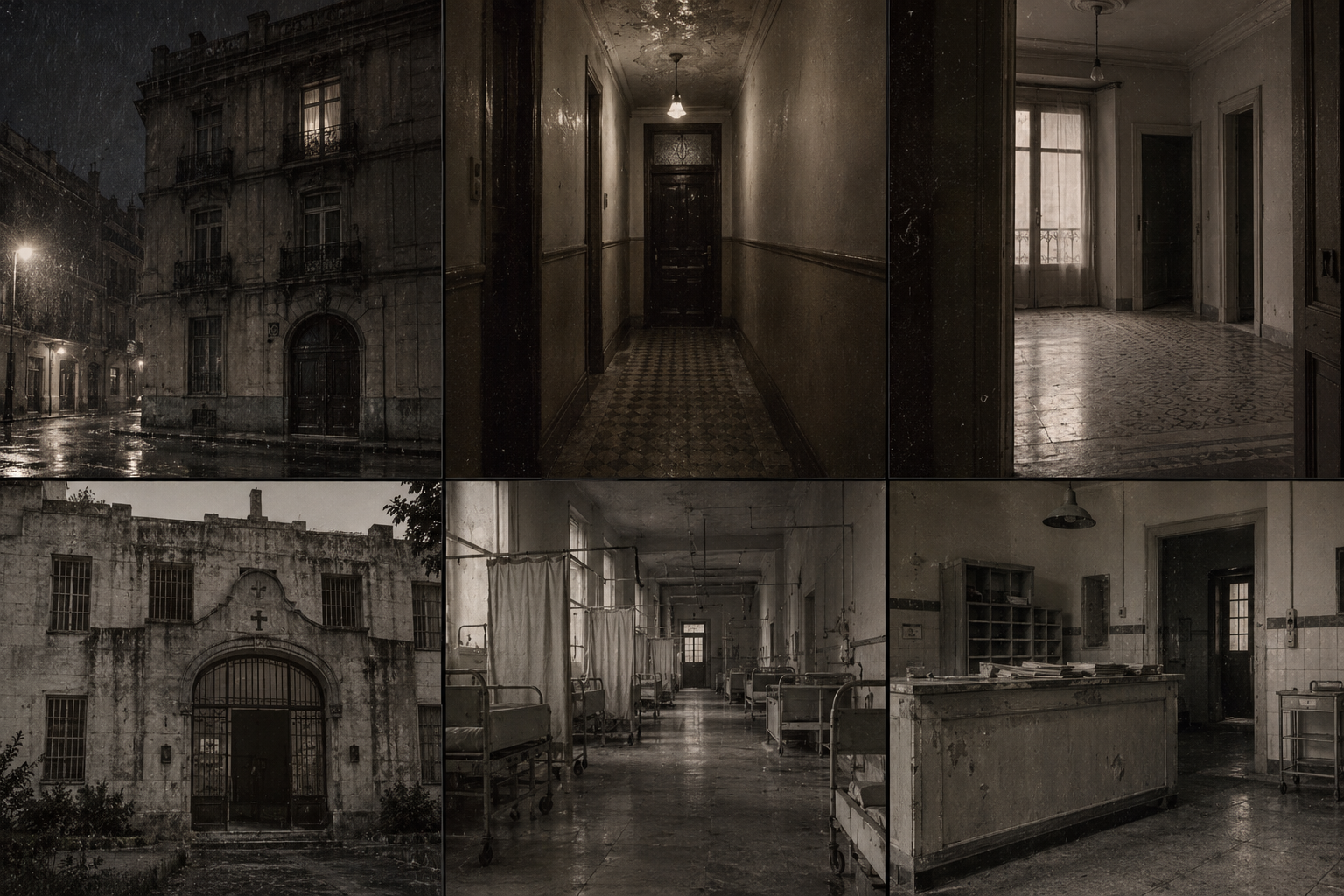 Recreación de un lugar asociado a los casos